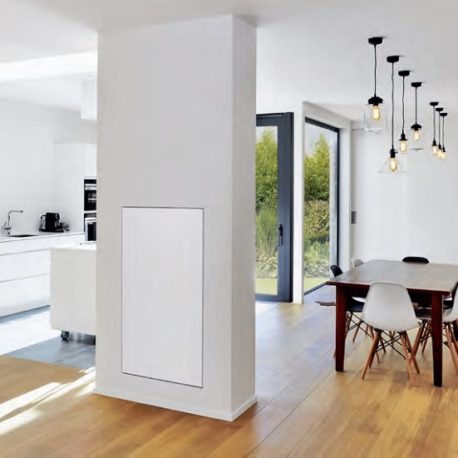 Lava Frame kitchen heating