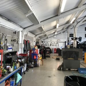 ETHERMA EZ 2000 suspended from the purlin