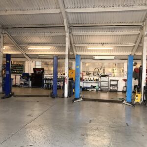 Zone Heating over the hydraulic ramps with ETHERMA EZ 2000