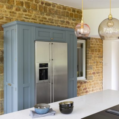 Kitchen heating with LAVA Frame infrared ceiling panels
