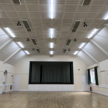Heating large spaces with high ceilings