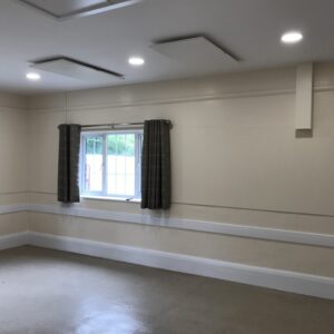 Meeting room infrared heating -LAVA 750W panels