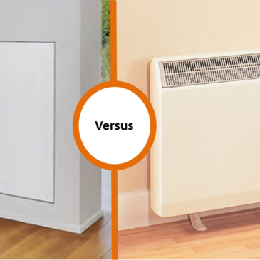 Replacing storage heaters with a LAVA infrared heating system