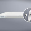 Lava Desk Infrared Heater - Close-up of plug