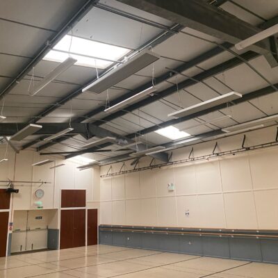 Music and Drama Society hall heating